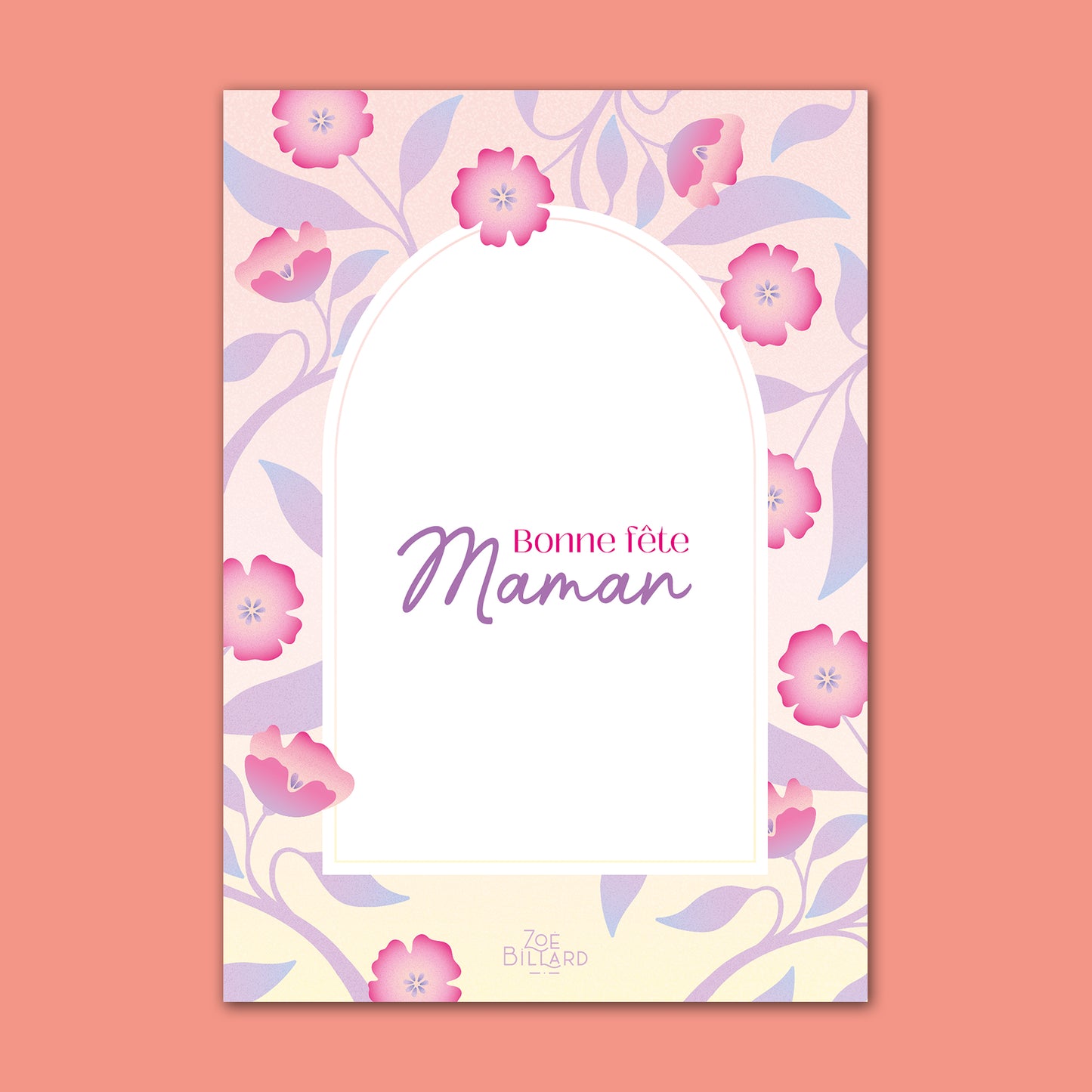 Carte Bonne fête Maman