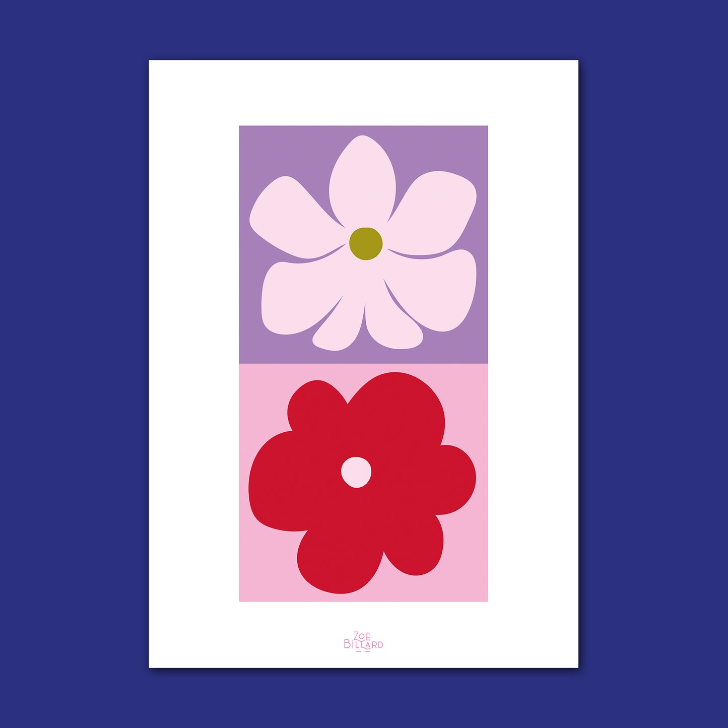 Pack de 3 - Damiers de Fleurs
