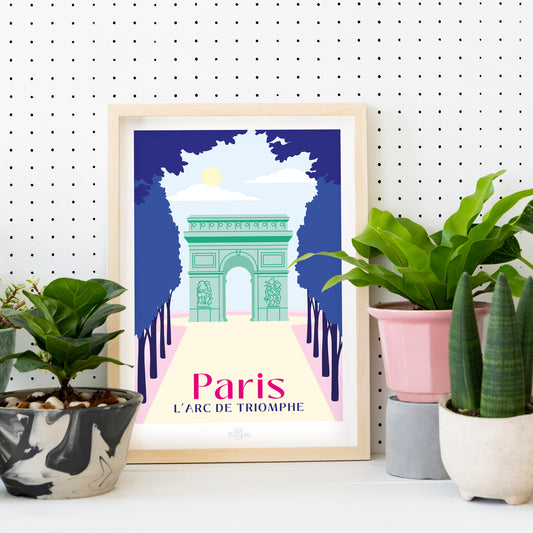 Paris - L'Arc de Triomphe