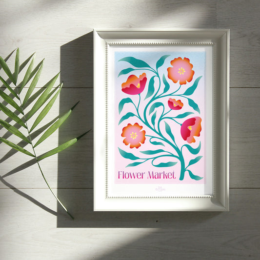 Flower Market Orange