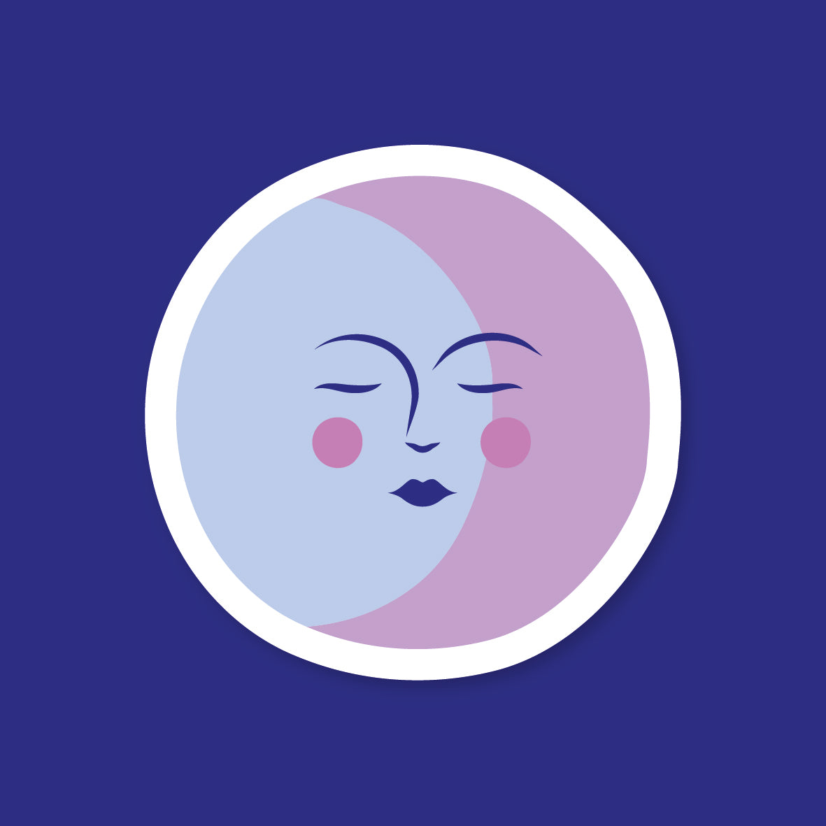 Sticker Moon