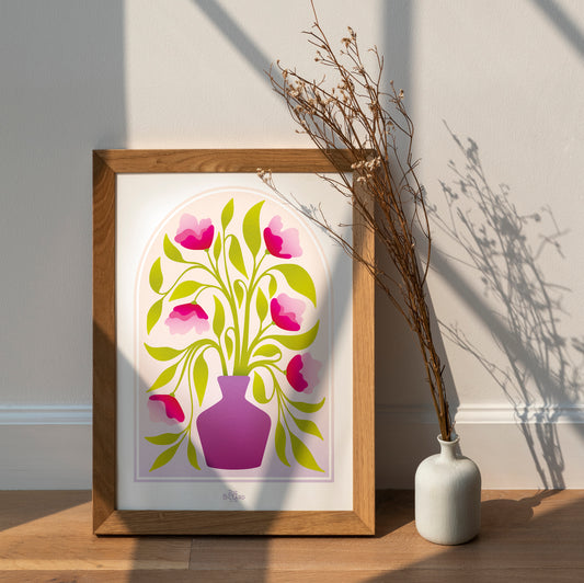 Arche Vase Violet