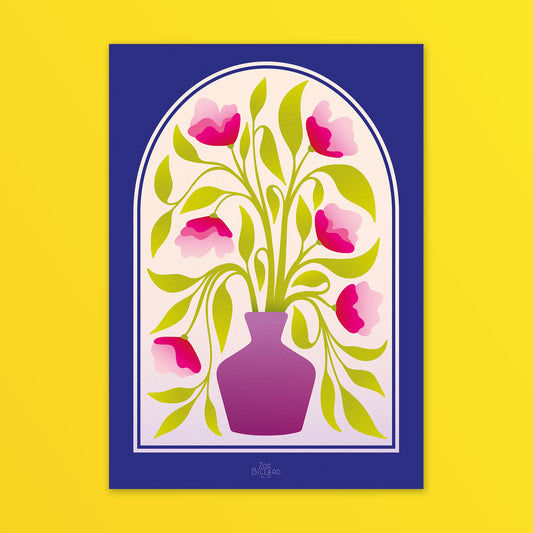 Arche Bleu Vase Violet