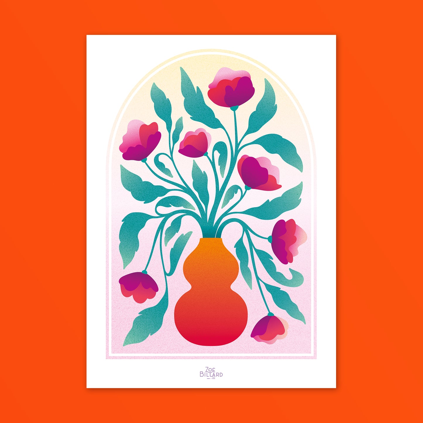 Arche Vase Orange