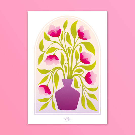 Arche Vase Violet