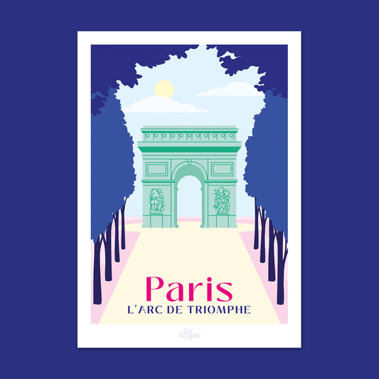 Paris - L'Arc de Triomphe