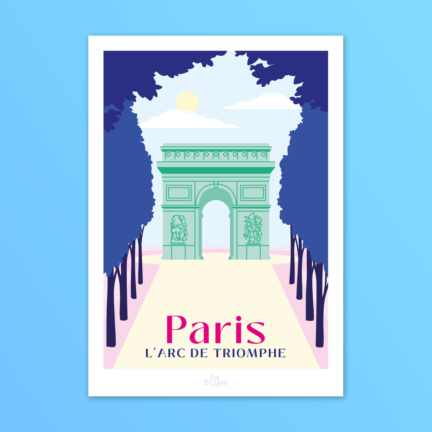 Paris - L'Arc de Triomphe