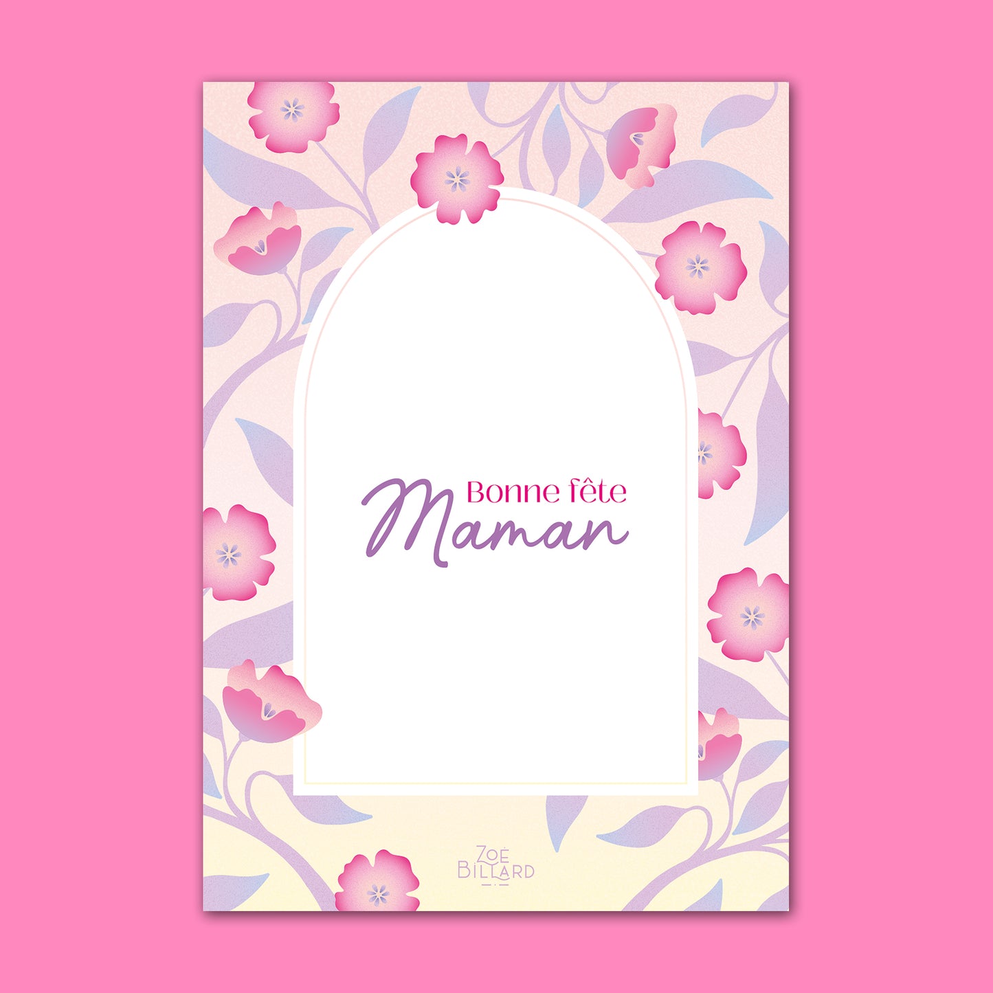 Carte Bonne fête Maman