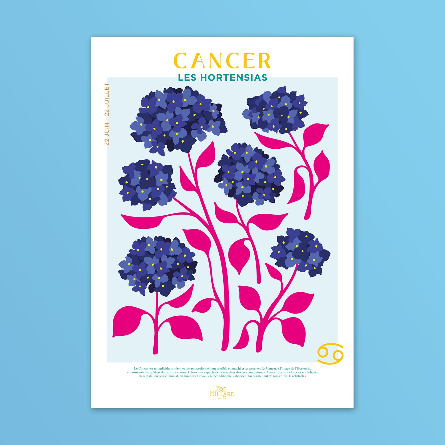 Cancer - Les Hortensias