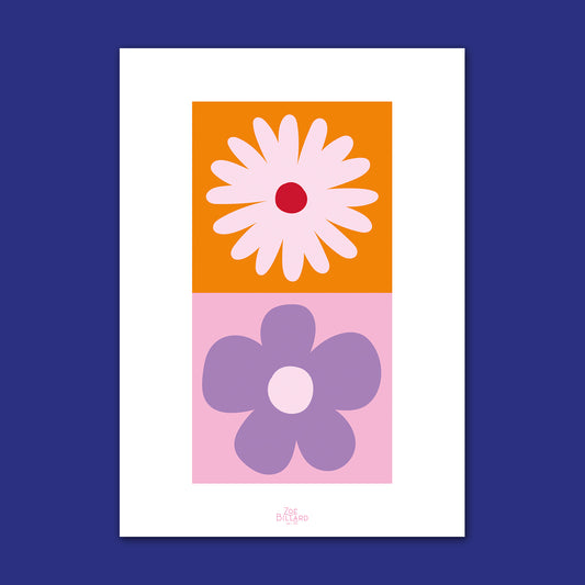 Damier de Fleurs Orange