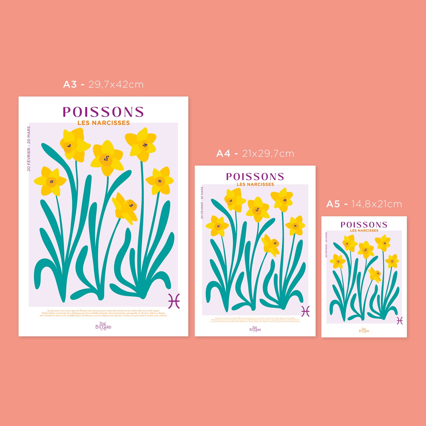 Poissons - Les Narcisses