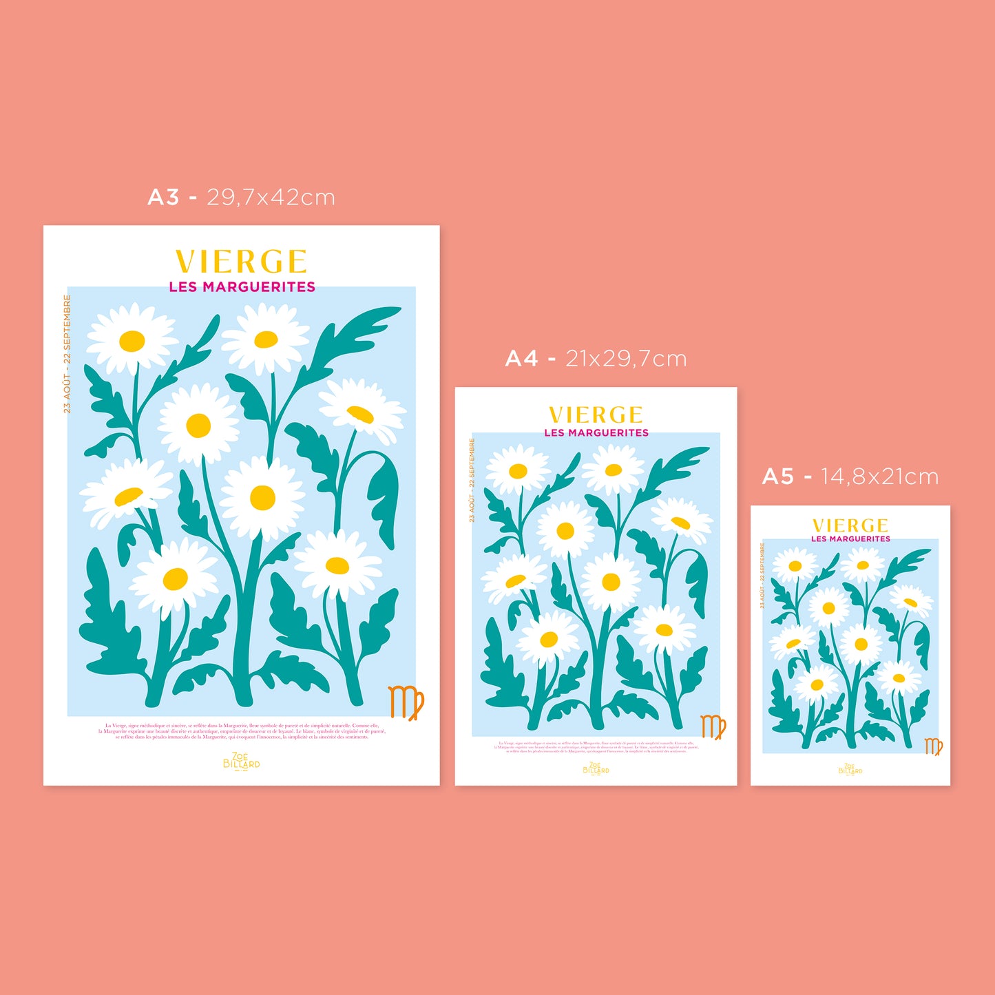 Vierge - Les Marguerites