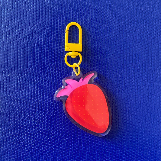Porte-clés Fraise