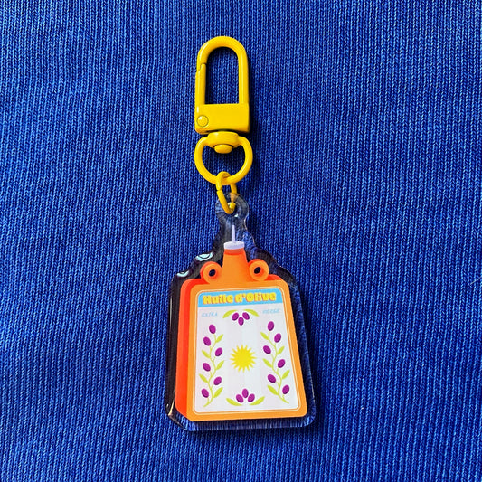 Porte-clés Huile d'Olive