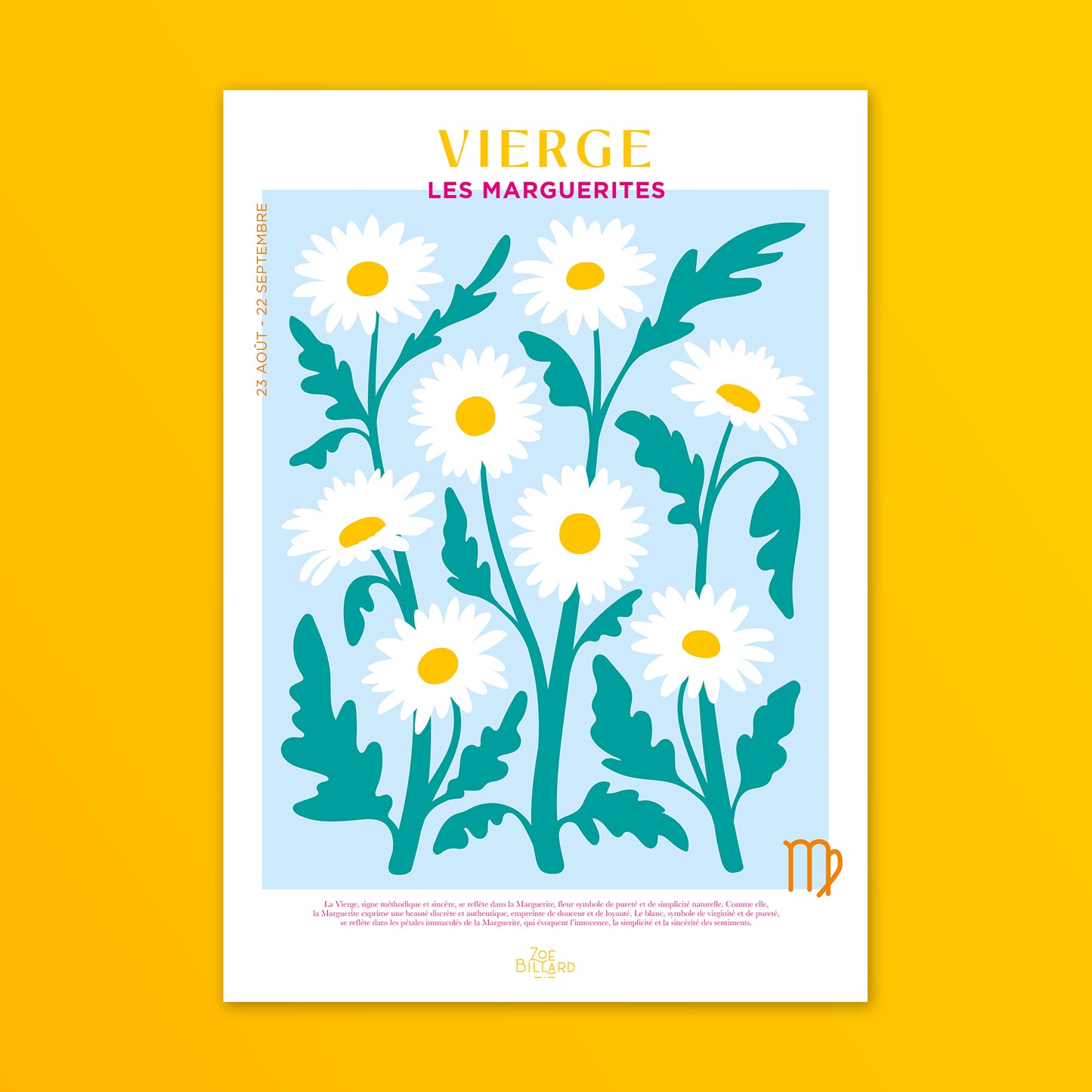 Vierge - Les Marguerites