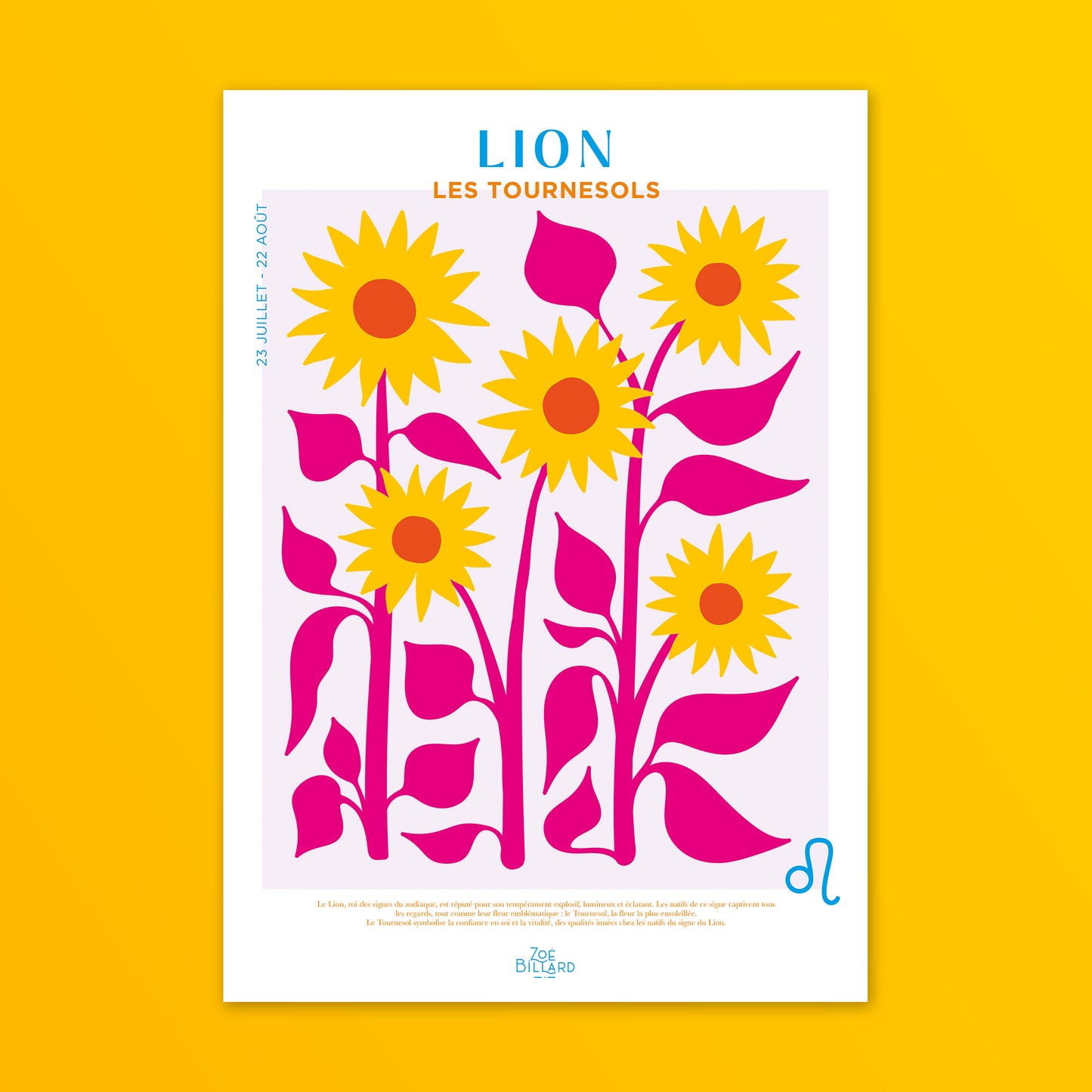 Lion - Les Tournesols