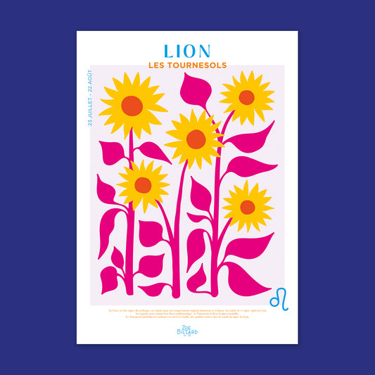 Lion - Les Tournesols
