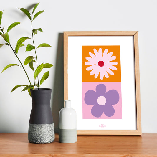 Damier de Fleurs Orange