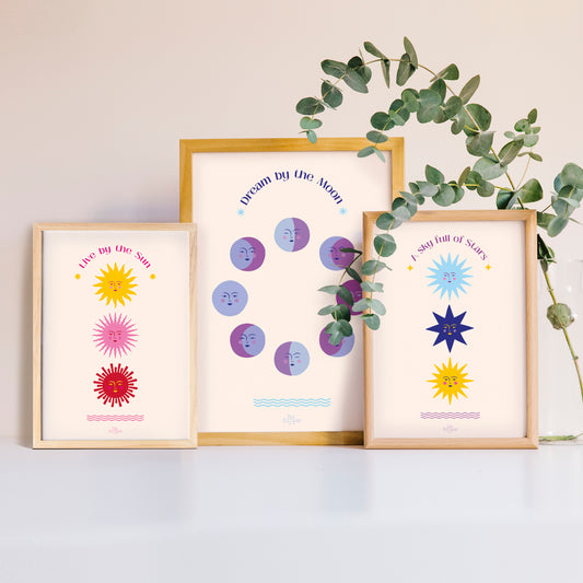 Pack de 3 - Astres