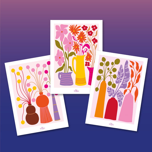 Pack de 3 - Vases