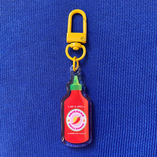 Porte-clés Sriracha