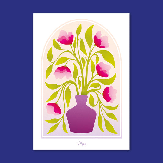 Arche Vase Violet