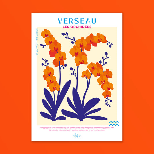 Verseau - Les Orchidées