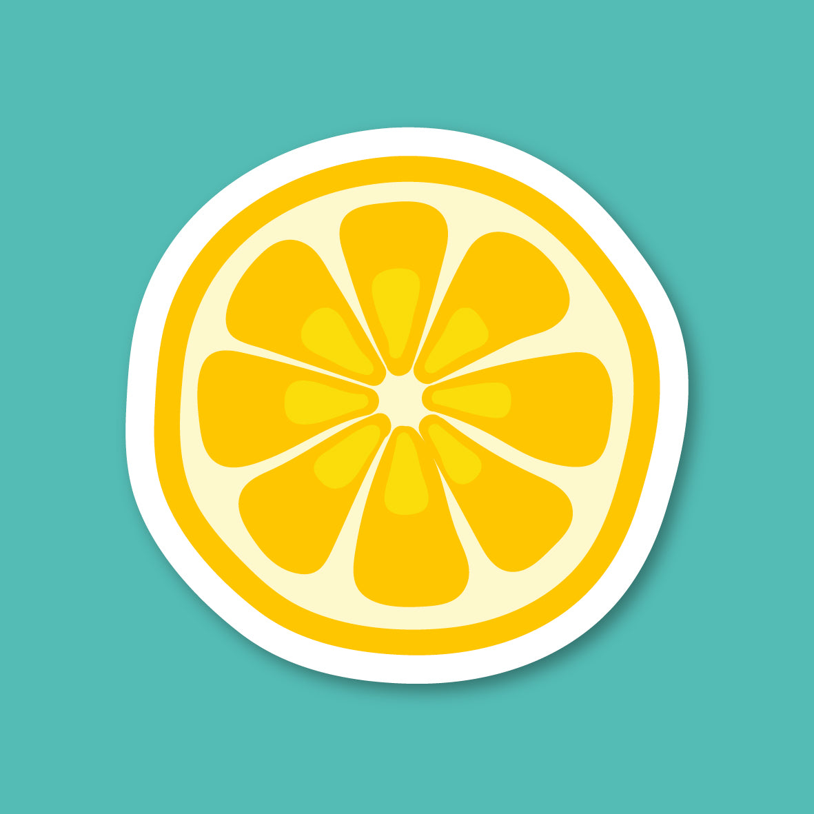 Sticker Tranche Citron