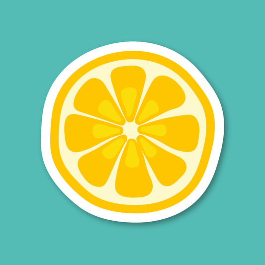 Sticker Tranche Citron