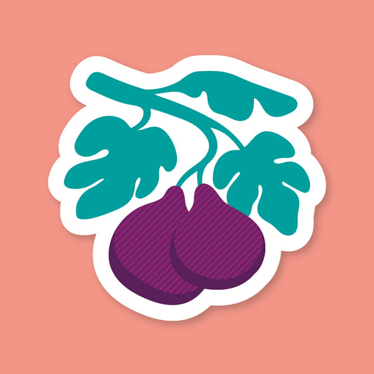 Sticker Figues Feuilles