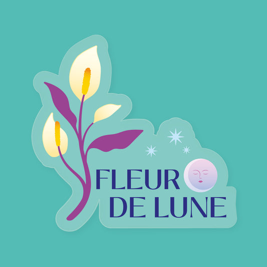 Sticker Fleur du Lune