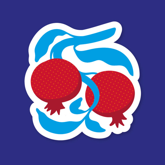 Sticker Grenade Feuilles
