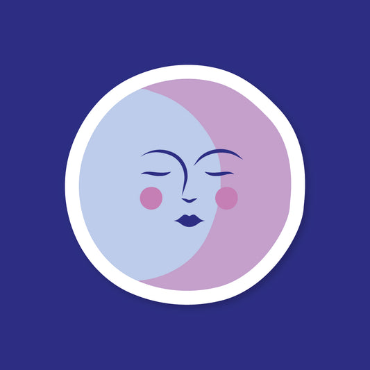 Sticker Moon
